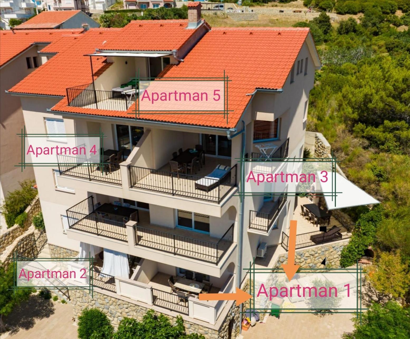 Haus Mit Meerblick Lopar Eksteriør bilde